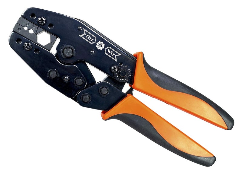 GIZWIZ أداة ضغط كواتش GIZWIZ RF لأسلاك RG8 RG11 RG174 RG179 RG213 LMR400 .100" .128" .429" G-H3K - Image 1